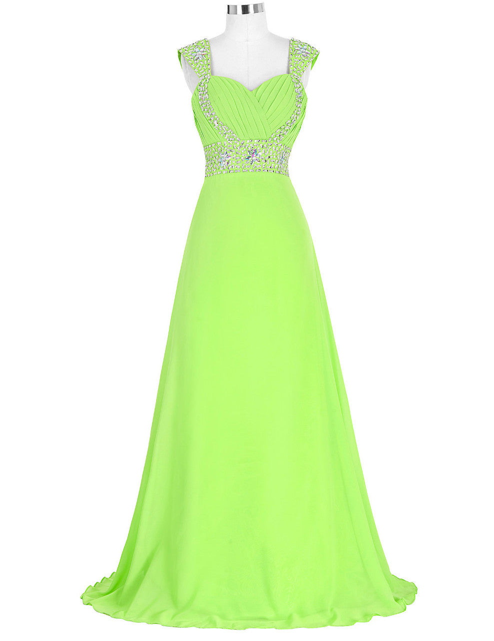 Brilliant Chiffon Beading Mother of the Bride Dresses Floor Length Formal Evening