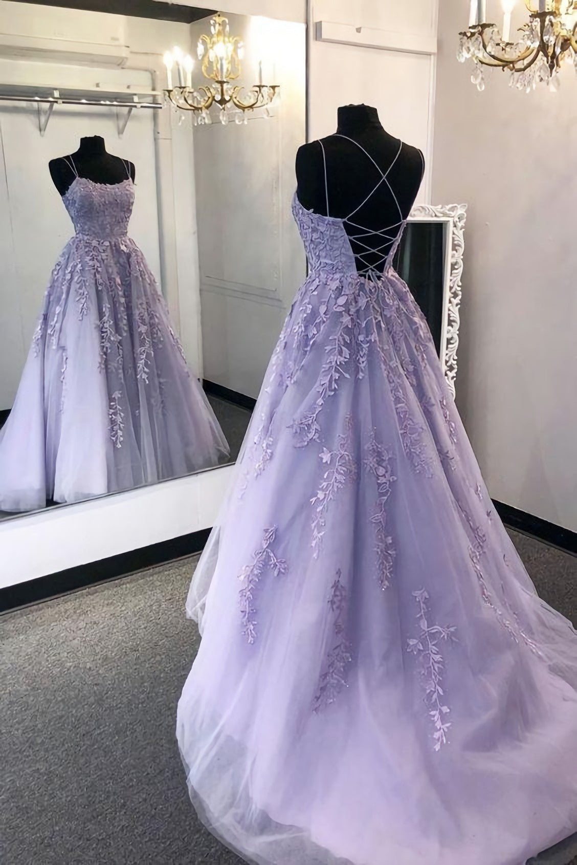 Prom Dress Boutiques Near Me, 2024 Lavender Prom Dress, 2178