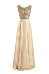 Mermaid Dress, Floor-Length/Long A-Line/Princess Beading Floor-Length/Long Chiffon Prom Dresses