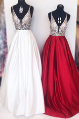 Formal Dress Floral, A-Line Spaghetti Straps Sequins Long Prom Dress