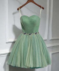 Bridesmaids Dress Online, Cute Sweet Neck Short Prom Dress, Mini Dresses