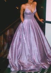 Prom Dress Boho, A line prom evening dress ,purple fashion gown