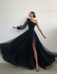 Prom Dress Dresses, Black long Evening Dress Prom Dresses