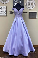 Party Dress Jeans, Blue purple lace satin long prom dress blue purple formal dress