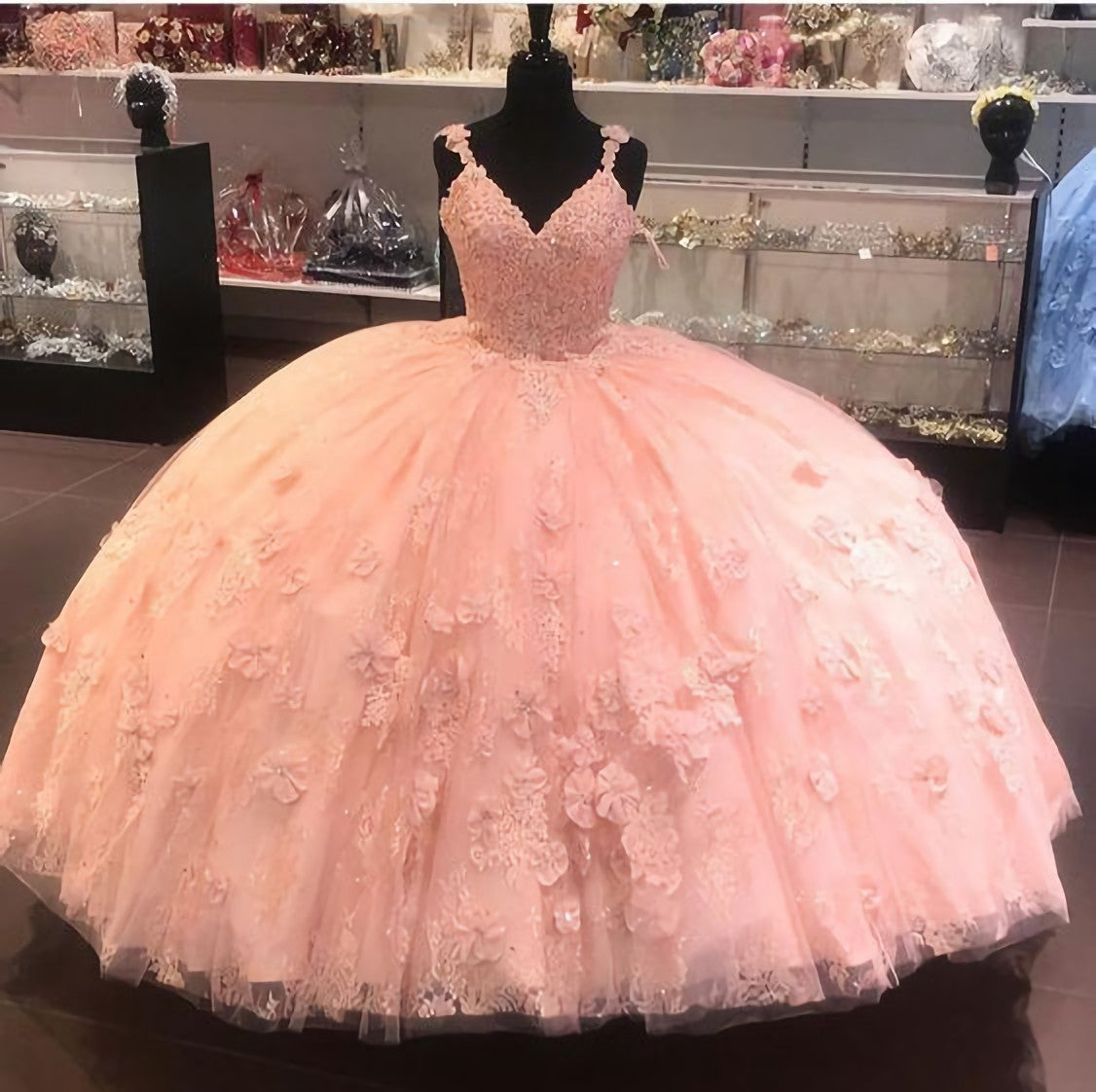 Party Dress Dress Up, Pink Long Prom Dress, Ball Gown Prom Dresses