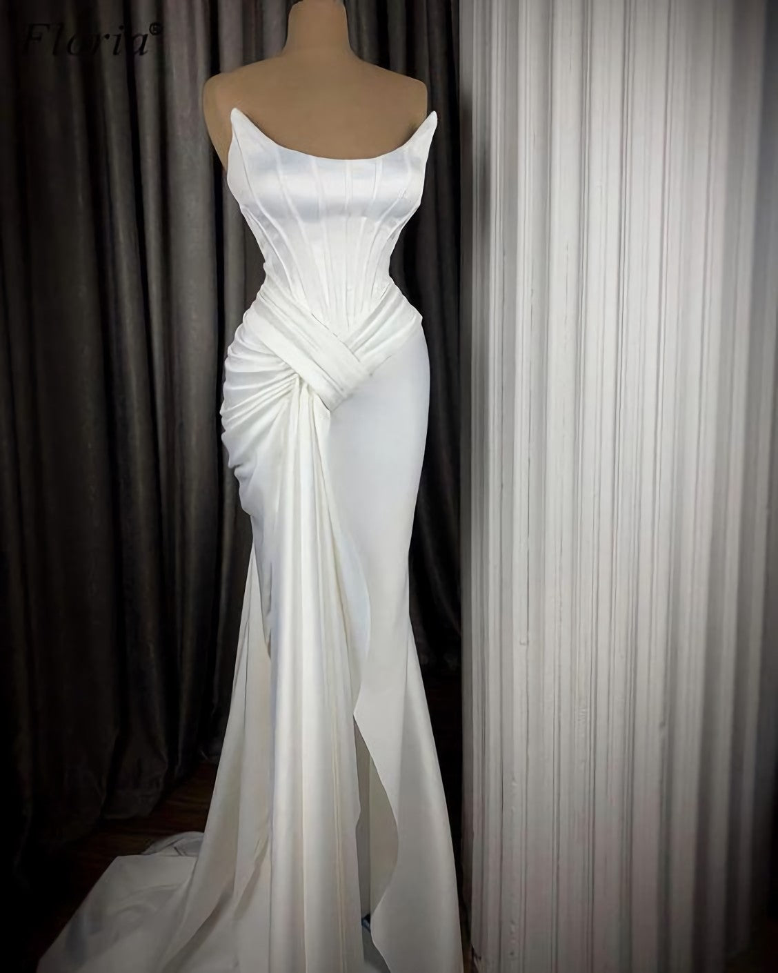 Party Dresses For Teenage Girl, White Elegant Evening Dresses, Long Formal Celebrity Dresses, Evening Wear Prom Dresses