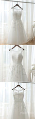Bridal Shower Games, Charming A Line Lace Short Prom Dress, Lace Homecoming Dress