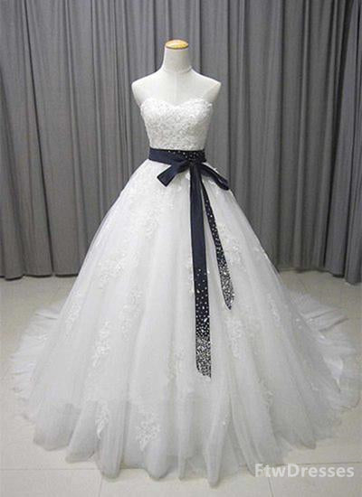 Princess Dress, white lace simple a line formal prom dress
