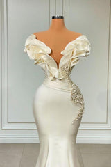 Black Bridesmaid Dress, Long Mermaid Sweetheart Satin Prom Dress