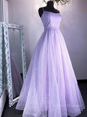 Prom Dress Burgundy, Shiny Purple Long Lace Prom Dresses, Shiny Purple Lace Formal Evening Dresses