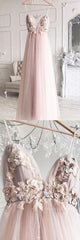 Prom Dresses Blue Long, Sweetheart tulle lace long prom dress, tulle lace evening dress